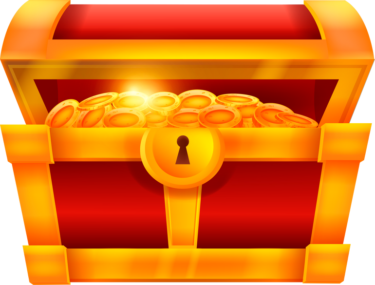 Gold chest