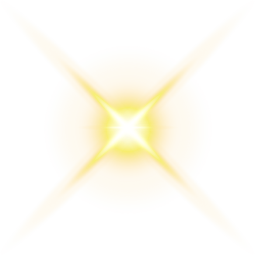 lens flare yellow light effect